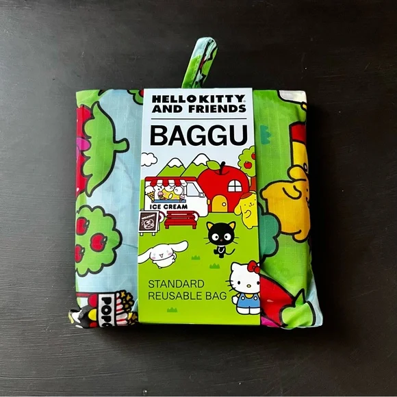 BAGGU x HELLO KITTY REUSABLE BAGS (BABY + STANDARD) - Picture 3 of 6